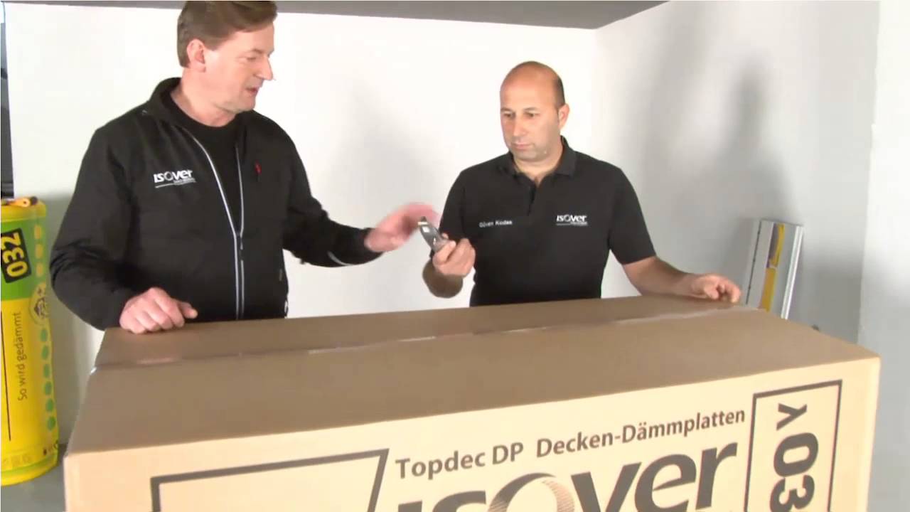 ISOVER Topdec Keller- und Tiefgaragendeckendämmung