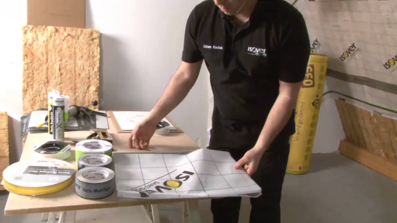 Folienverlegung im Steildach – neue Montageart für Vario® XtraSafe mit Vario® Patches