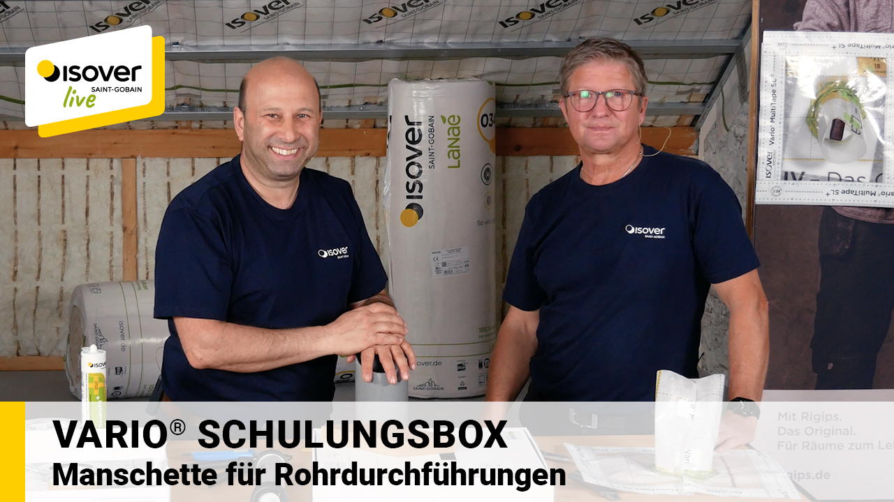 Vario® Schulungsbox - Manschette für Rohrdurchführungen