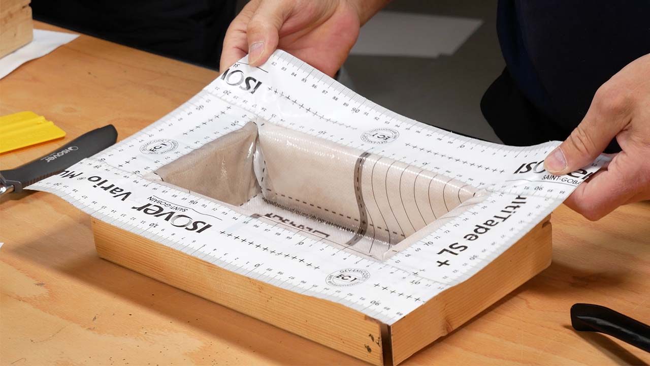 Vario® Schulungsbox - Mehrfachsteckdosen luftdicht einbauen