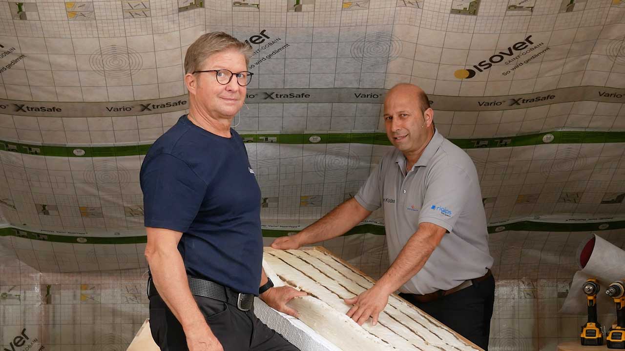 Dachsanierung von außen - Dämmung ohne Hohlräume