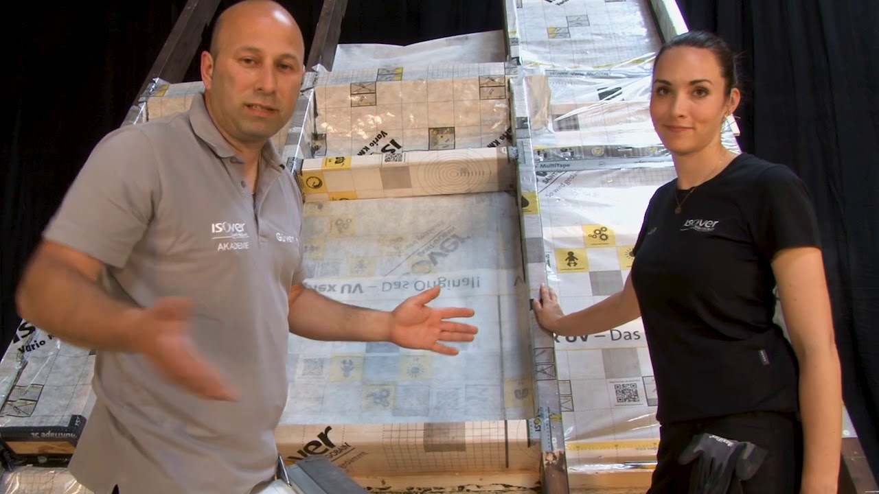 ULTIMATE Dachdämmsystem PremiumDach 1.000: Folienverklebung bei nachträglichem Einbau eines VELUX Dachfensters – Teil 2